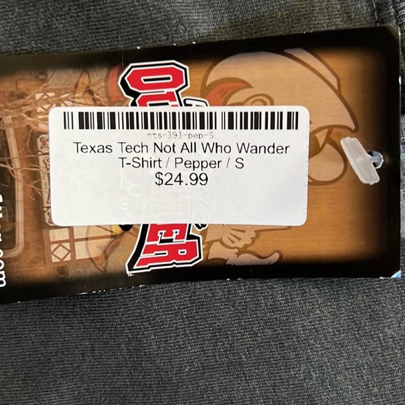 Texas Tech Tshirt NWT Adult Small - Picture 5 of 7